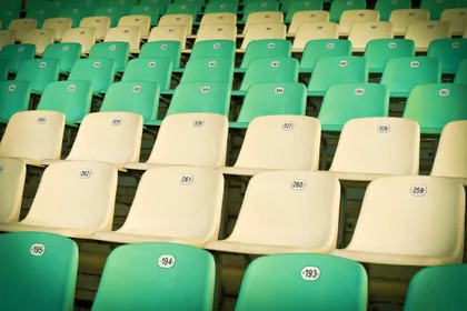 Rows of Empty Seats
