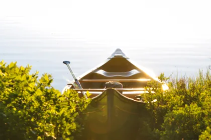 A Canoe on Still Water