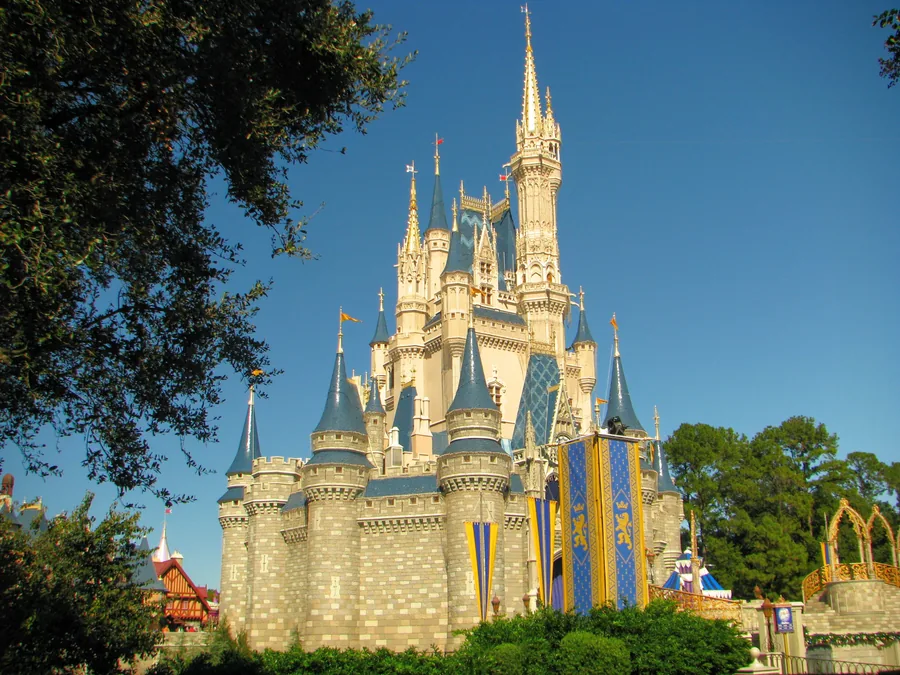Fairy-tale Castle with Blue Spires