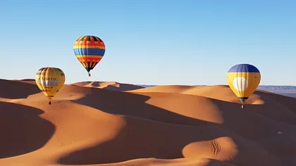 Balloons Over the Dunes
