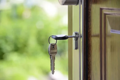 Keys in a Door Lock