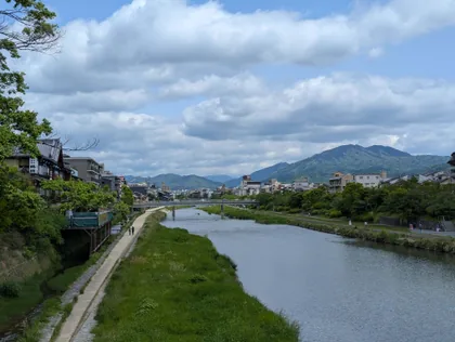 Il fiume Kamo, Kyoto